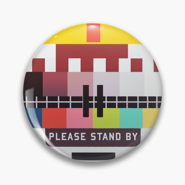 Item preview, Old Screen, No Signal - Please Stand By designed and sold by Sticker Sheep.
