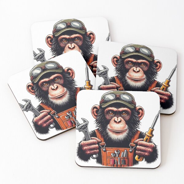 Item preview, Monkey business- mechanic 2 designed and sold by jessagirl.