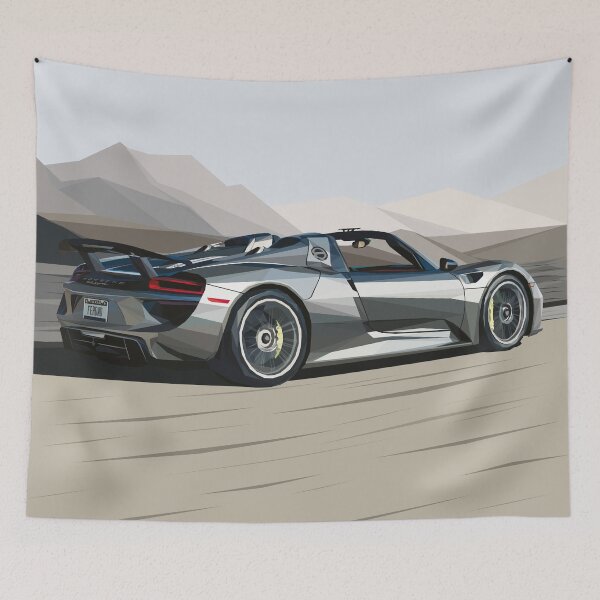 Item preview, Porsche Mountain Scene  designed and sold by JDgraphic.