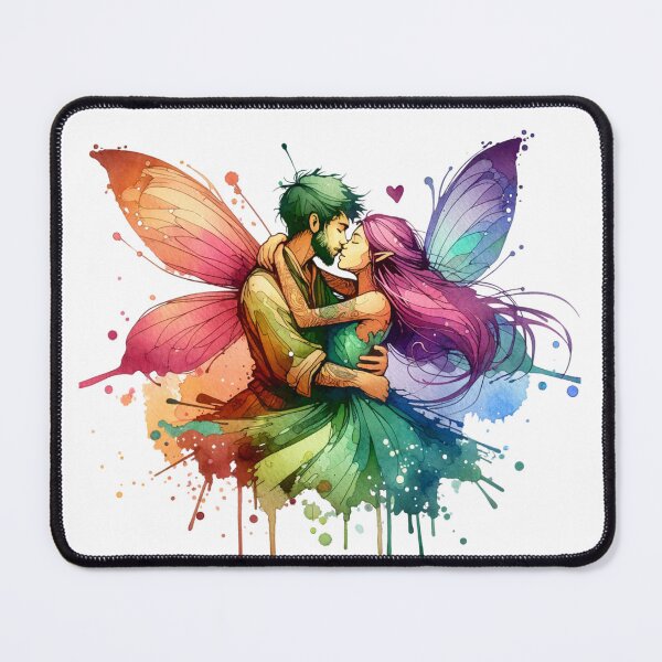 Item preview, Romantic Watercolor Fairies designed and sold by DeenaSuzanne.