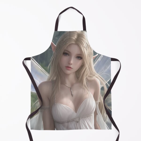 Aperçu de l'œuvre Elfe d’une beauté surréaliste créée et vendue par Kawai Anime Shop.