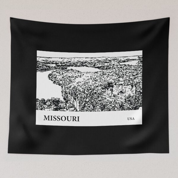 Artikelvorschau, Missouri USA entworfen und verkauft von Lakeric Cityscapes.