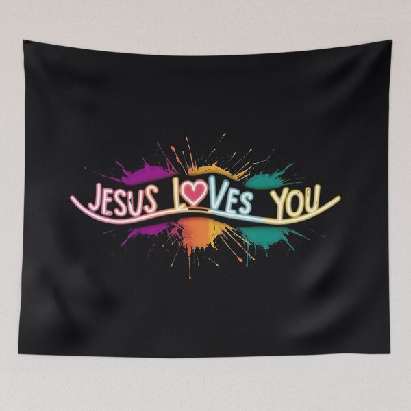 Item preview, Jesus loves you designed and sold by EternalRock.