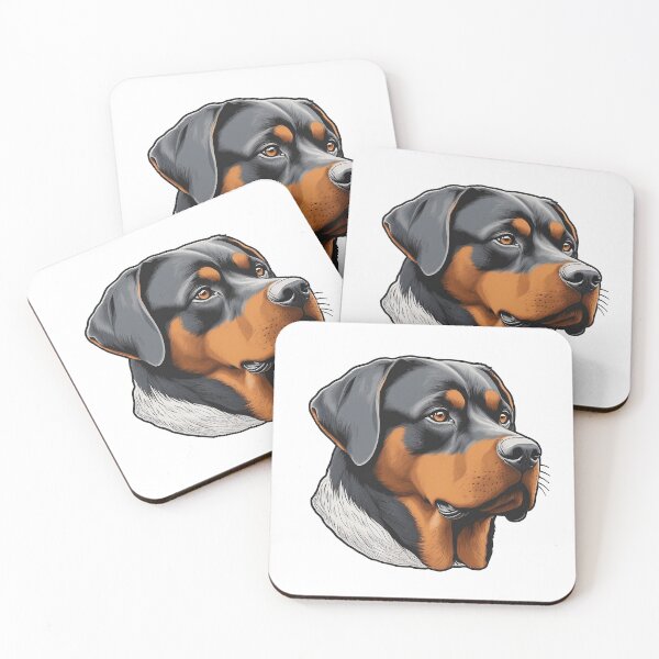 Item preview, Portrait of a Rottweiler designed and sold by CreativPurpose.