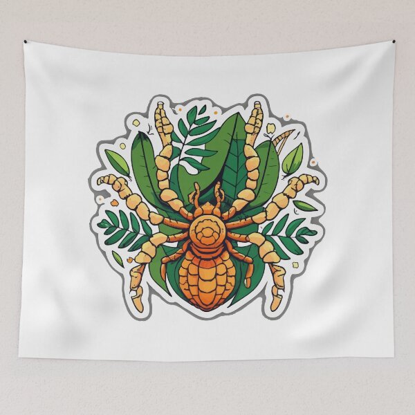 Item preview, Tarantula in Botanical Ambience designed and sold by NiftyWrx.