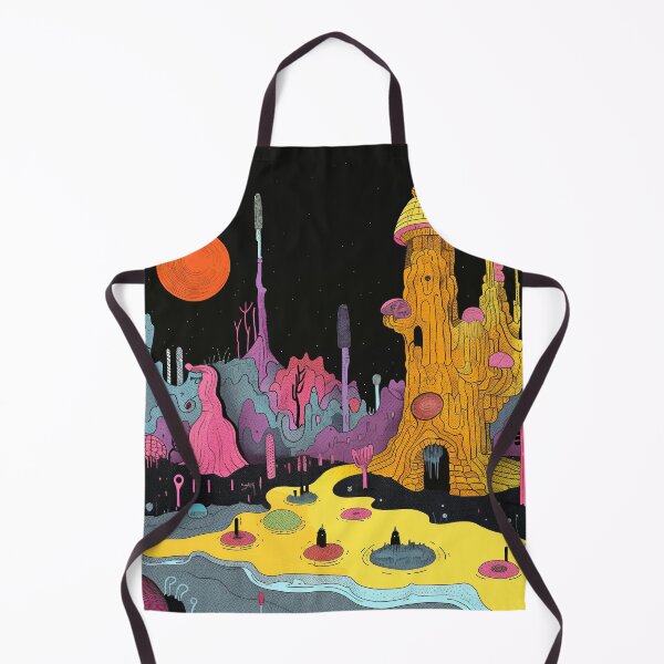 Item preview, Alien Landscape: Surreal Cosmic Journey designed and sold by Mulakart.