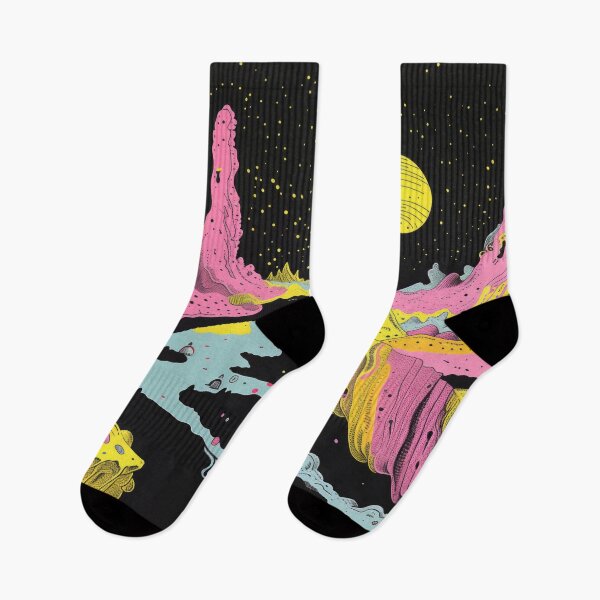Item preview, Alien Landscape: Surreal Cosmic Journey designed and sold by Mulakart.