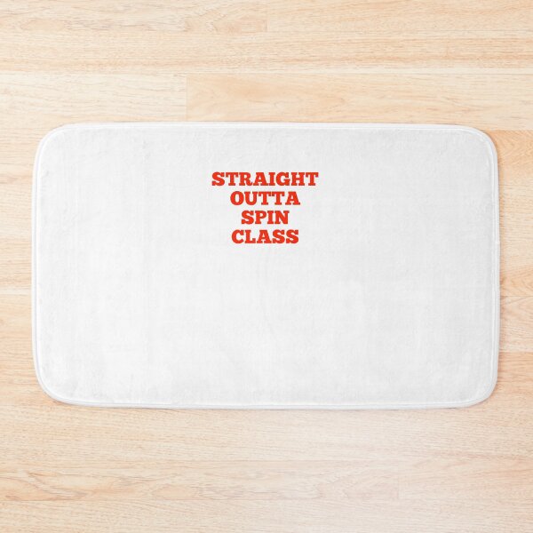 Item preview, Straight outta spin class designed and sold by marianna cotaru.