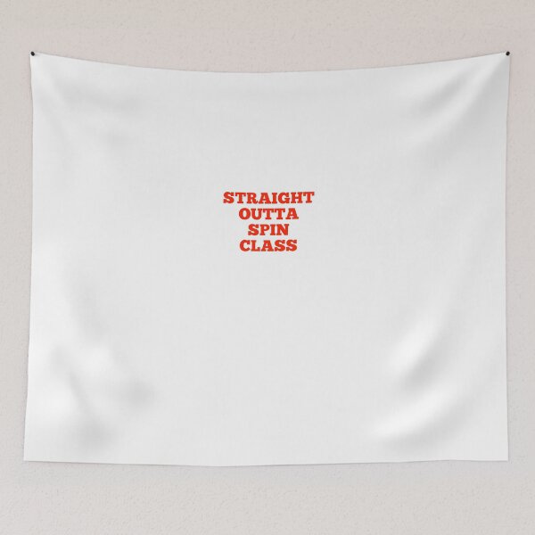 Item preview, Straight outta spin class designed and sold by marianna cotaru.