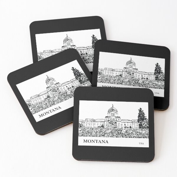 Item preview, Montana State USA designed and sold by Lakeric Cityscapes.