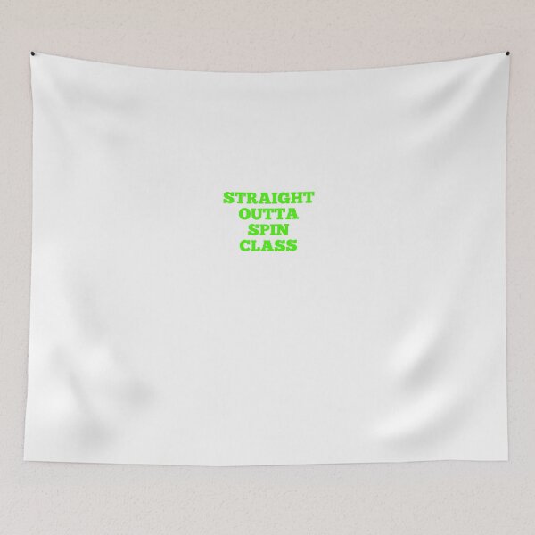 Item preview, Straight outta spin class designed and sold by marianna cotaru.