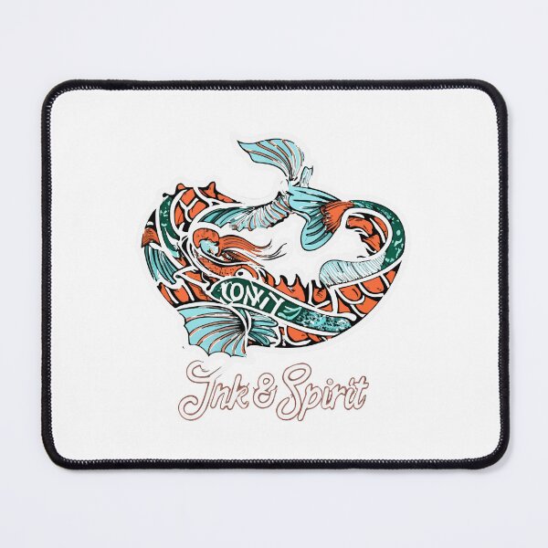 Item preview, Ink & Spirit - Tribal Dragon and Koi Fish Tattoo Design designed and sold by NiftyWrx.