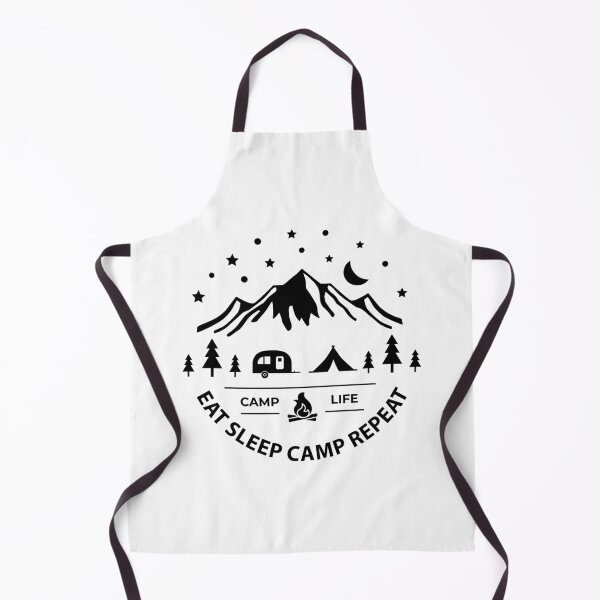 Item preview, Eat Sleep Camp Repeat designed and sold by DesignCosmos.