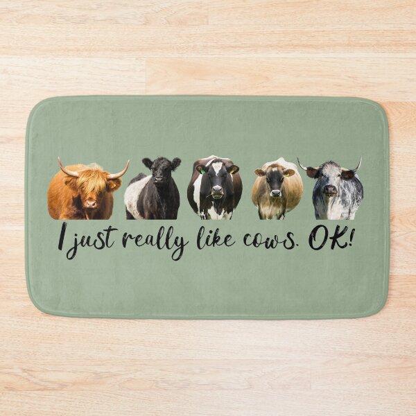 Item preview, I Just Really Like Cows, OK designed and sold by Jane Stanley Photography.