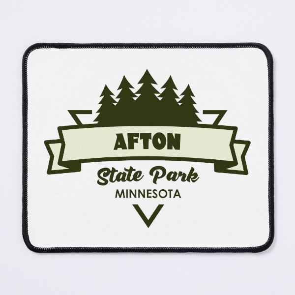 Item preview, Afton State Park Minnesota Trees And Ribbon designed and sold by bivenart.