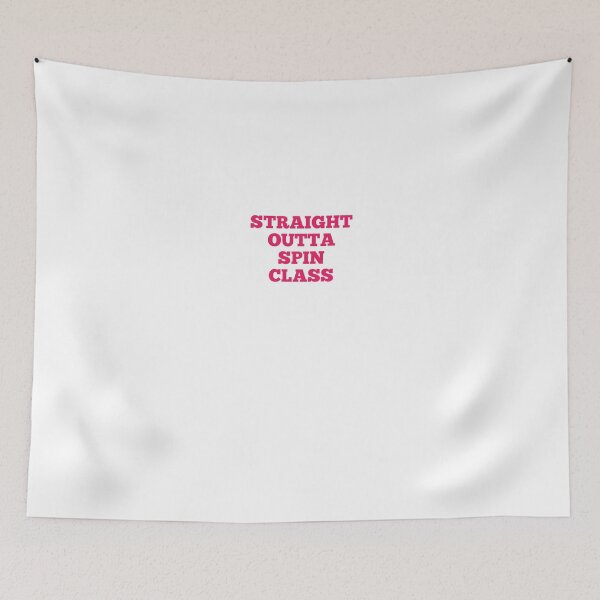 Item preview, Straight outta spin class designed and sold by marianna cotaru.
