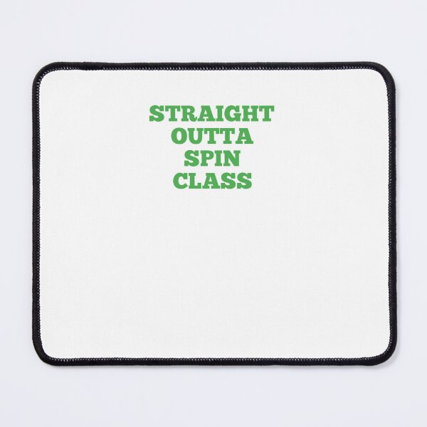 Item preview, Straight outta spin class designed and sold by marianna cotaru.