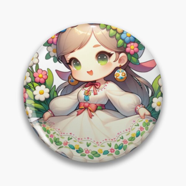 Item preview, Spring Flower Dancing Maiden designed and sold by DeenaSuzanne.