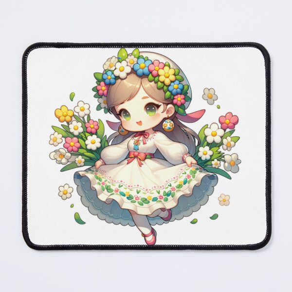 Item preview, Spring Flower Dancing Maiden designed and sold by DeenaSuzanne.