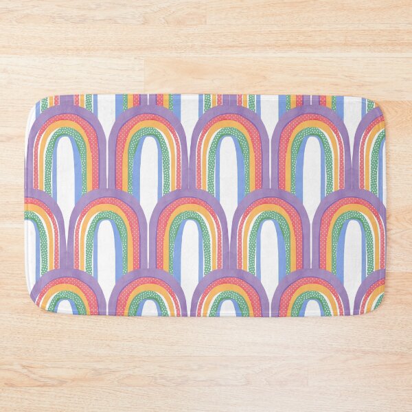 Item preview, Watercolored Rainbow Pattern designed and sold by cafelab.