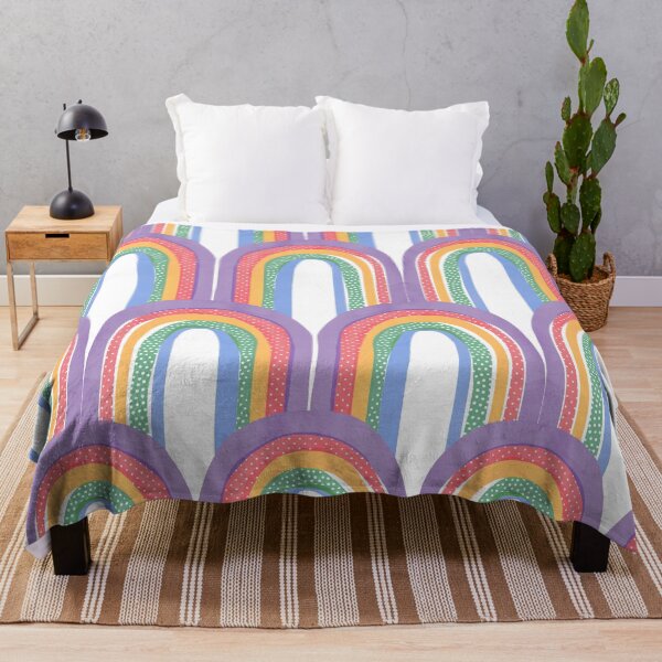 Item preview, Watercolored Rainbow Pattern designed and sold by cafelab.
