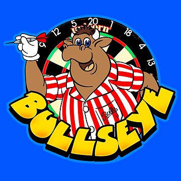 Artwork thumbnail, Bullseye TV Show Bully Darts Retro British TV by Greenthumb94