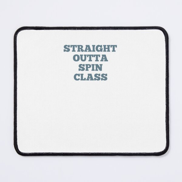 Item preview, Straight outta spin class designed and sold by marianna cotaru.