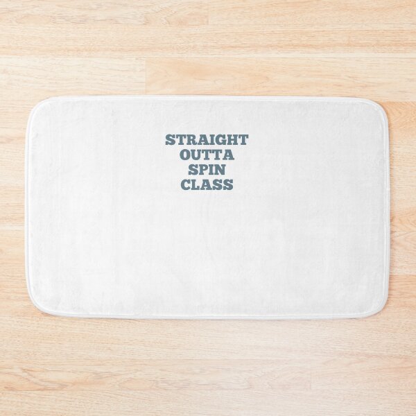 Item preview, Straight outta spin class designed and sold by marianna cotaru.