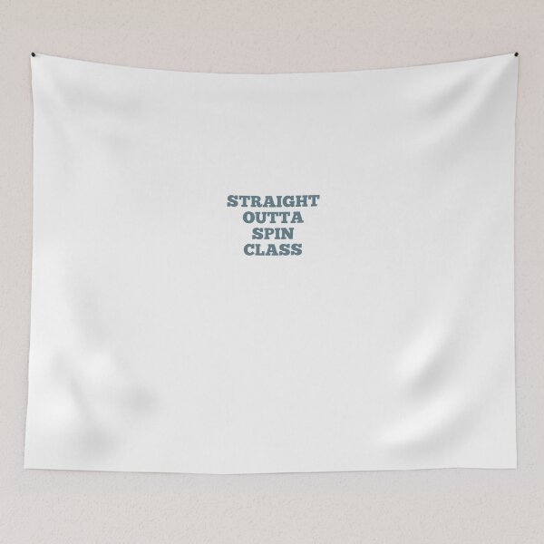 Item preview, Straight outta spin class designed and sold by marianna cotaru.