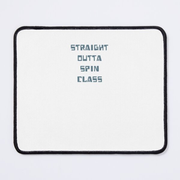 Item preview, Straight outta spin class designed and sold by marianna cotaru.