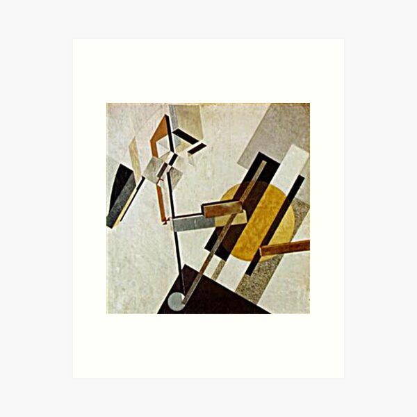 Item preview, Vintage Soviet Russian Art Drawing El Lissitzky designed and sold by Artistfun.