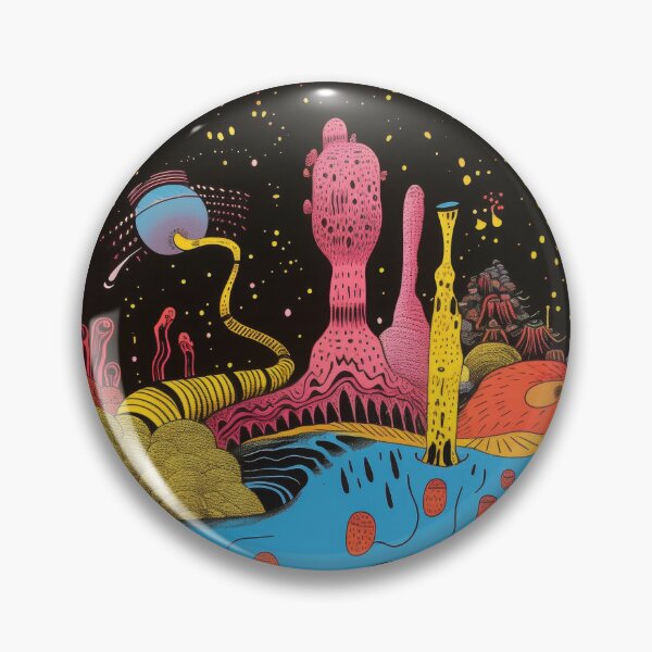 Item preview, Alien Landscape: Surreal Cosmic Journey designed and sold by Mulakart.
