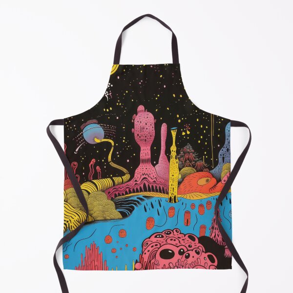 Item preview, Alien Landscape: Surreal Cosmic Journey designed and sold by Mulakart.