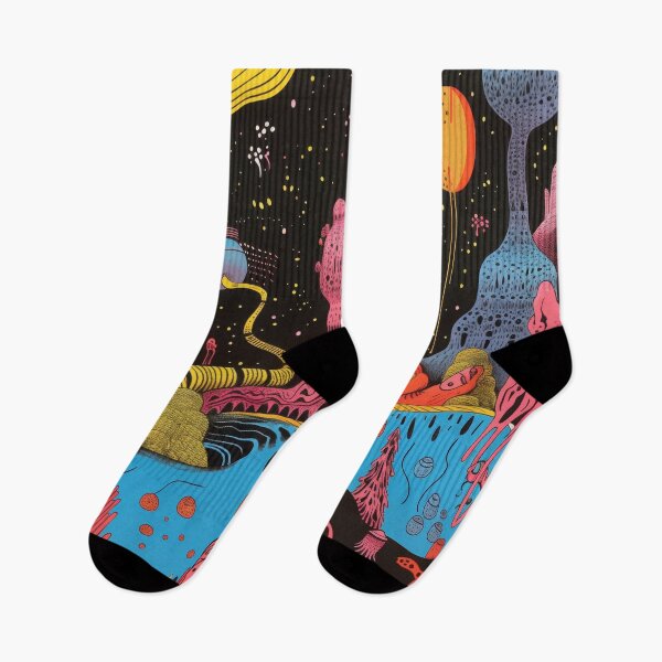 Item preview, Alien Landscape: Surreal Cosmic Journey designed and sold by Mulakart.