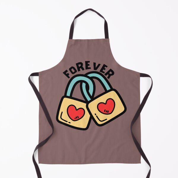 Item preview, FOREVER HEARTS AND PADLOCKS designed and sold by infinitearte.