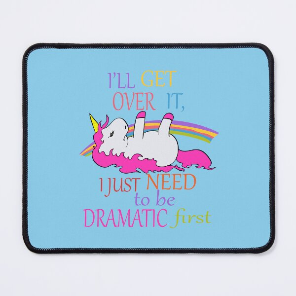 Item preview, I Just Need to be Dramatic Lazy Unicorn designed and sold by FilMate.
