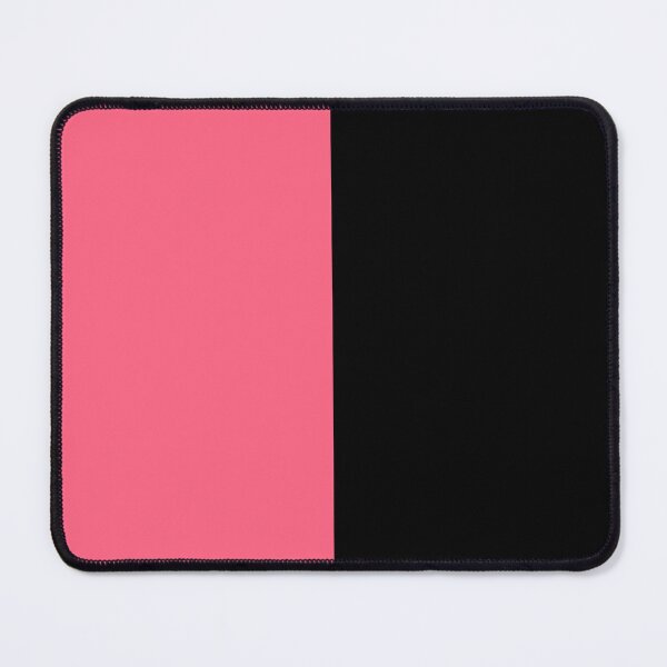 Item preview, Pink Black Two Tone Color Split designed and sold by PatternTitan.
