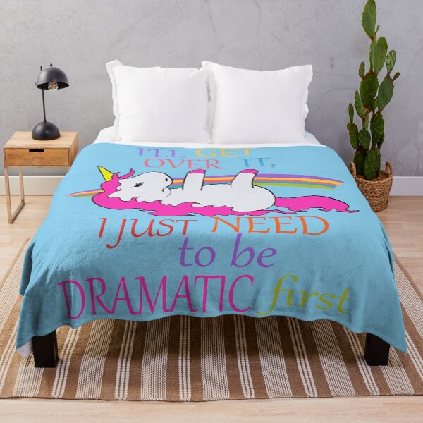 Item preview, I Just Need to be Dramatic Lazy Unicorn designed and sold by FilMate.