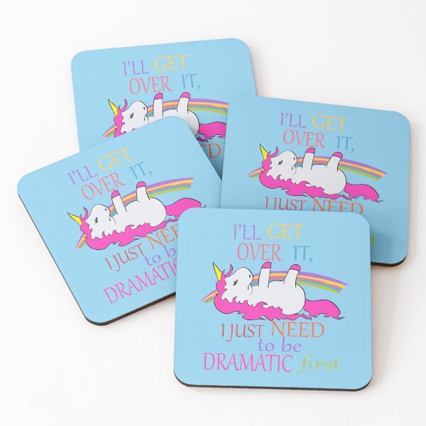 Item preview, I Just Need to be Dramatic Lazy Unicorn designed and sold by FilMate.