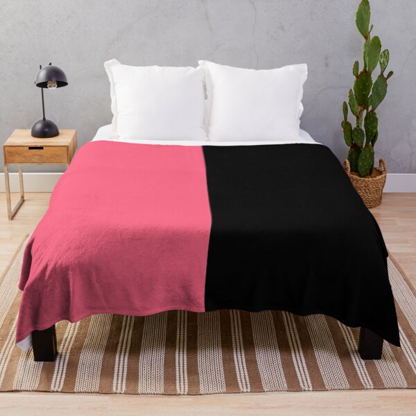Item preview, Pink Black Two Tone Color Split designed and sold by PatternTitan.