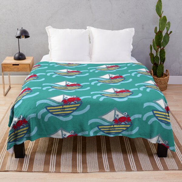 Item preview, LaMaisonOfMY MY CRAB GOES SAILING COLLECTION NO.2 On Green designed and sold by LaMaisonOfMY.