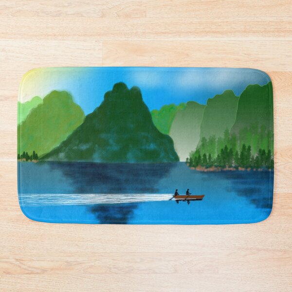Item preview, Hilly Lake designed and sold by joeycastaneda.