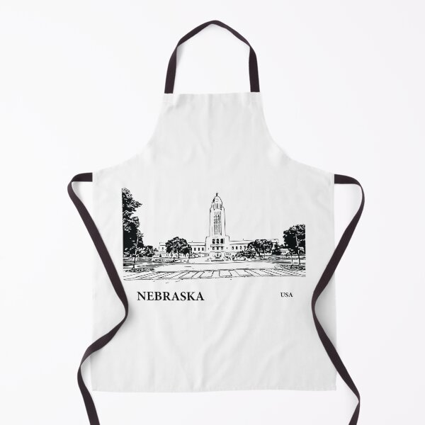 Artikelvorschau, Nebraska Staat USA entworfen und verkauft von Lakeric Cityscapes.