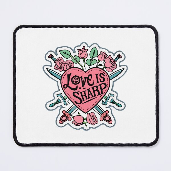 Item preview, Love is Sharp - Traditional Tattoo Heart and Daggers designed and sold by NiftyWrx.
