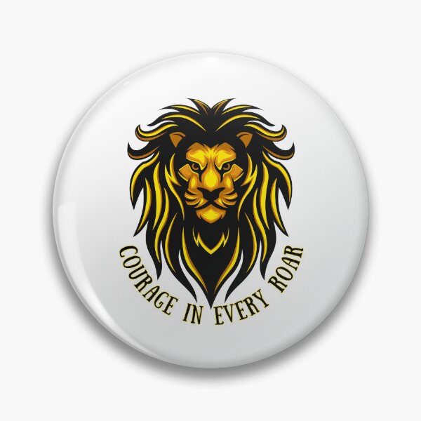 Item preview, Courage in Every Roar designed and sold by TeeSocio.