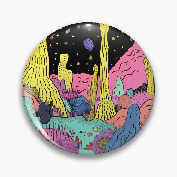 Item preview, Alien Landscape: Surreal Cosmic Journey designed and sold by Mulakart.