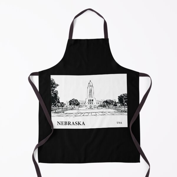 Artikelvorschau, Nebraska Staat USA entworfen und verkauft von Lakeric Cityscapes.