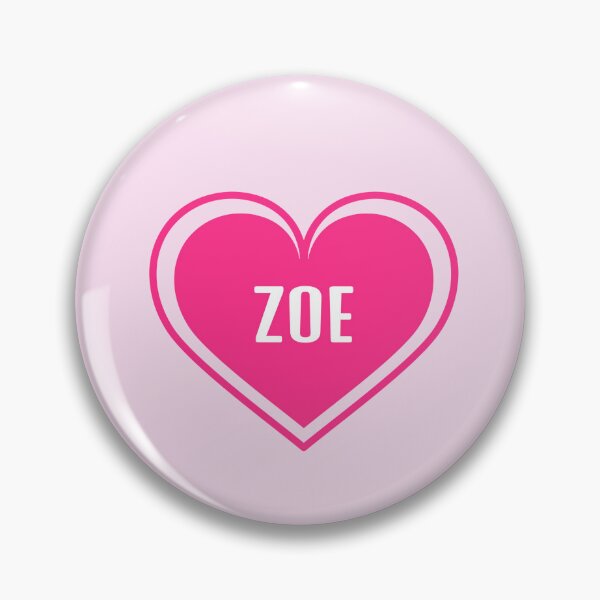 Item preview, Zoe Girl Name Pink designed and sold by Monika Howarth.