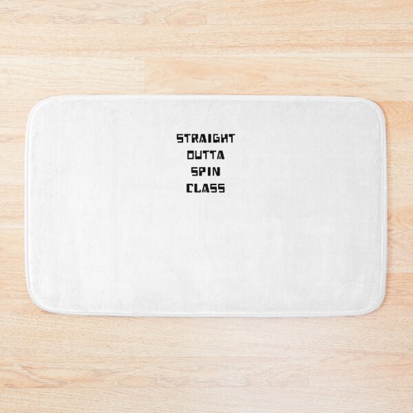 Item preview, Straight outta spin class designed and sold by marianna cotaru.