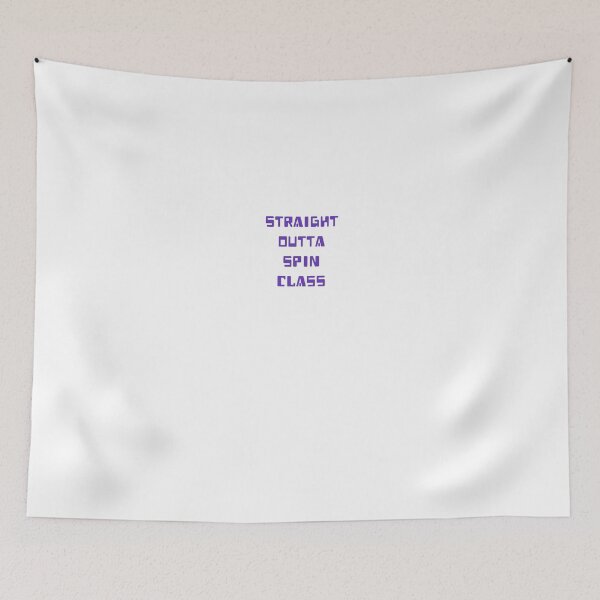 Item preview, Straight outta spin class designed and sold by marianna cotaru.